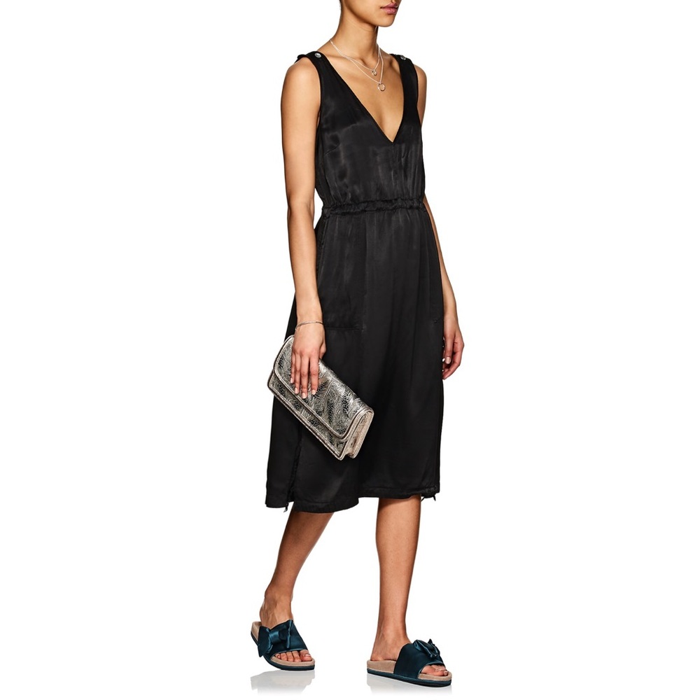 Raquel Allegra • satin midi dress